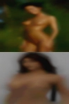 Naked woman the farm